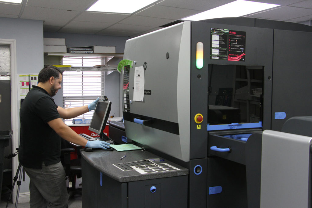 large printing machine